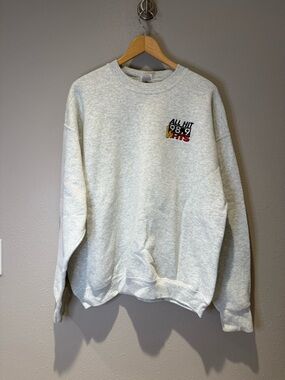 Vintage Fruit of The Loom 90s All Hit 98.9 WHTS Radio Station Sweatshirt Size XL
